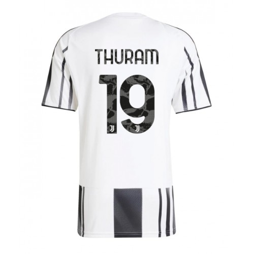 Stroje piłkarskie Juventus Khephren Thuram #19 Koszulka Podstawowej 2025-26 Krótki Rękaw